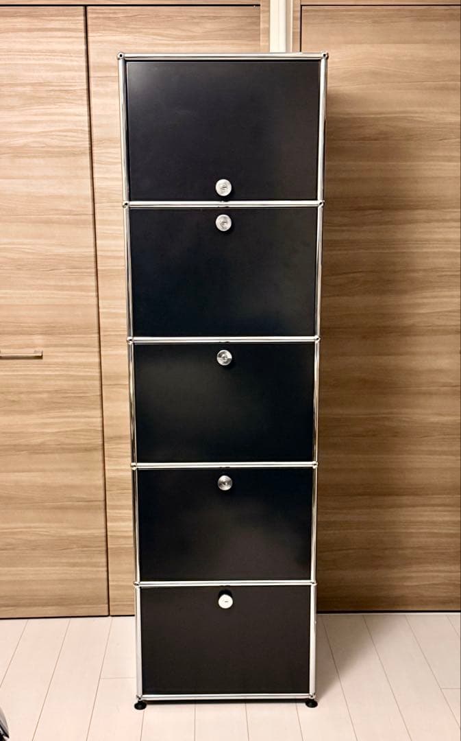 USMハラー純正5段 キャビネットシェルフ サイドボード USM Haller