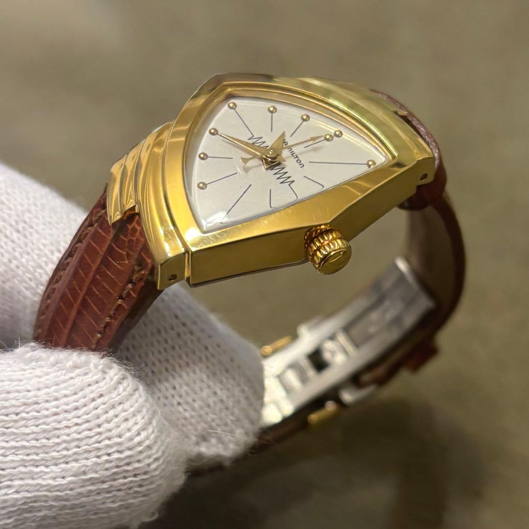 美品！HAMILTON ハミルトン　ベンチュラ　ゴールド　ジャンク品