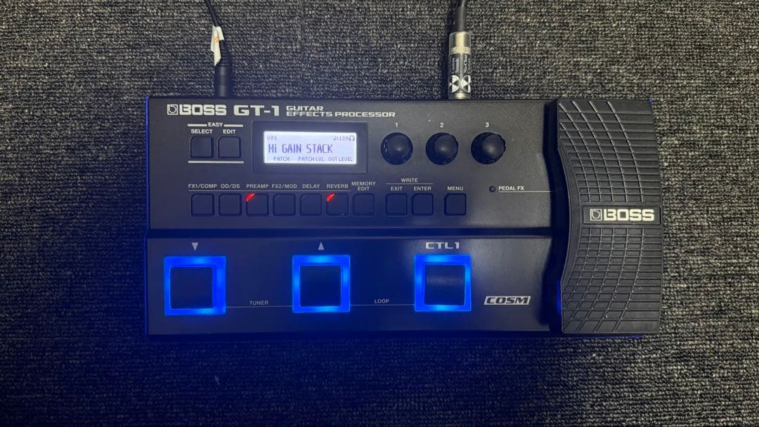 BOSS GT-1 ギターエフェクター動作確認済み