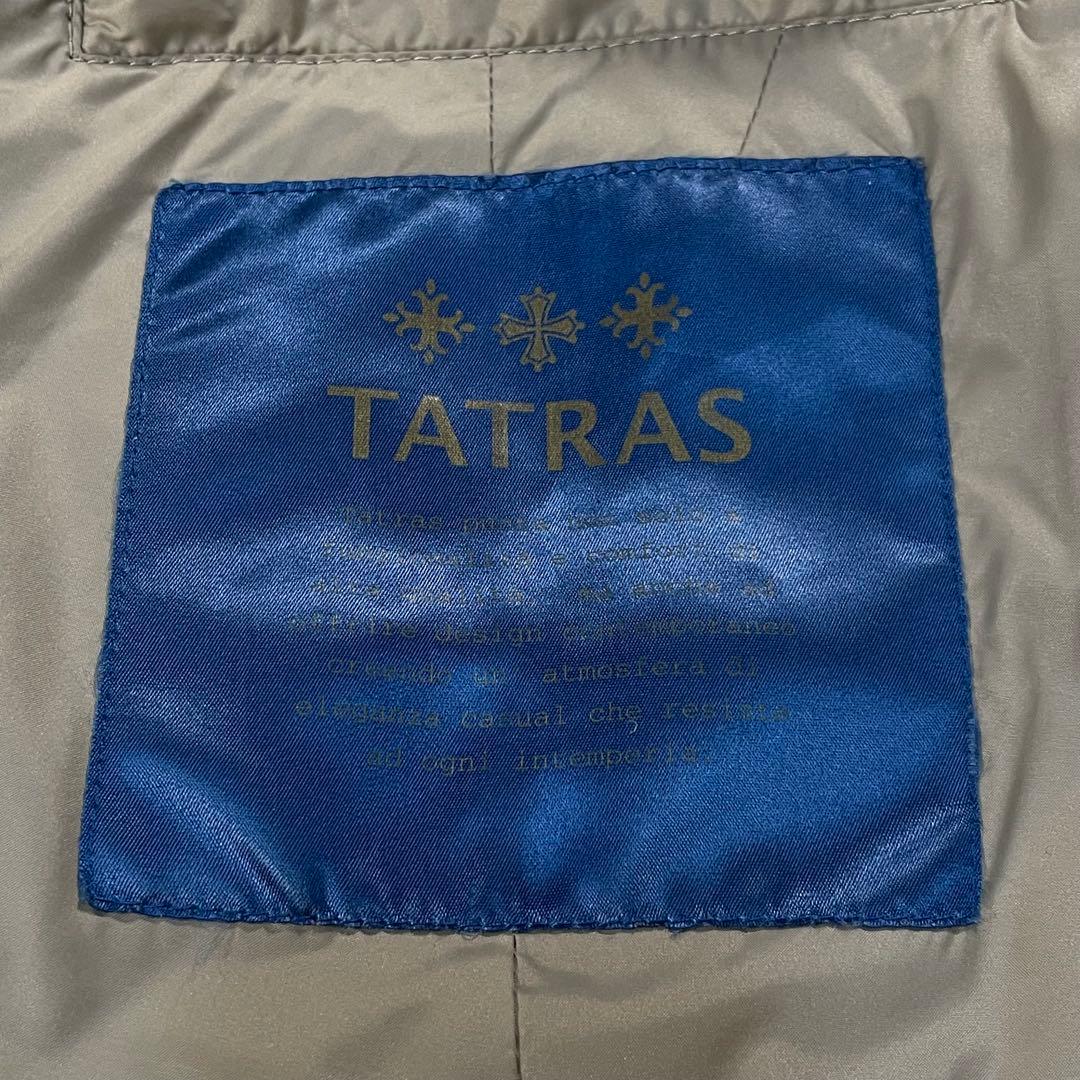 比較的美品 タトラス Plutone ラクーンファー フード付き ダウンコート