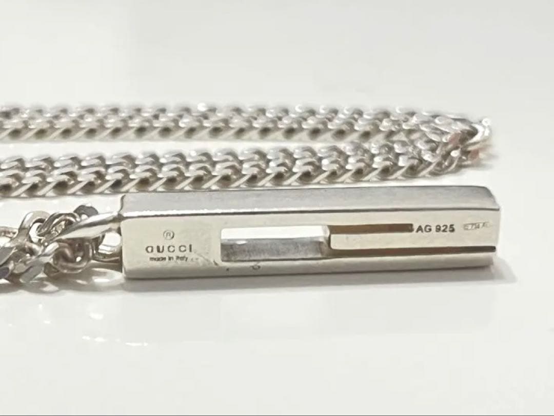 グッチ　ネックレス　チェーンネックレス ag925