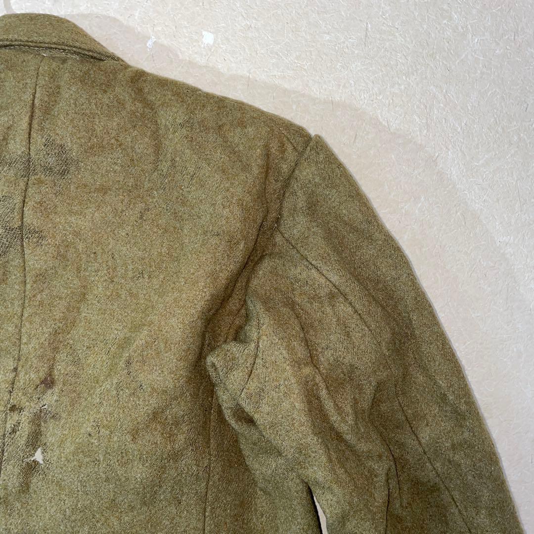 当時物　軍服　九八式　三號　廣支検定軍衣　旧日本軍　陸軍　昭和レトロ