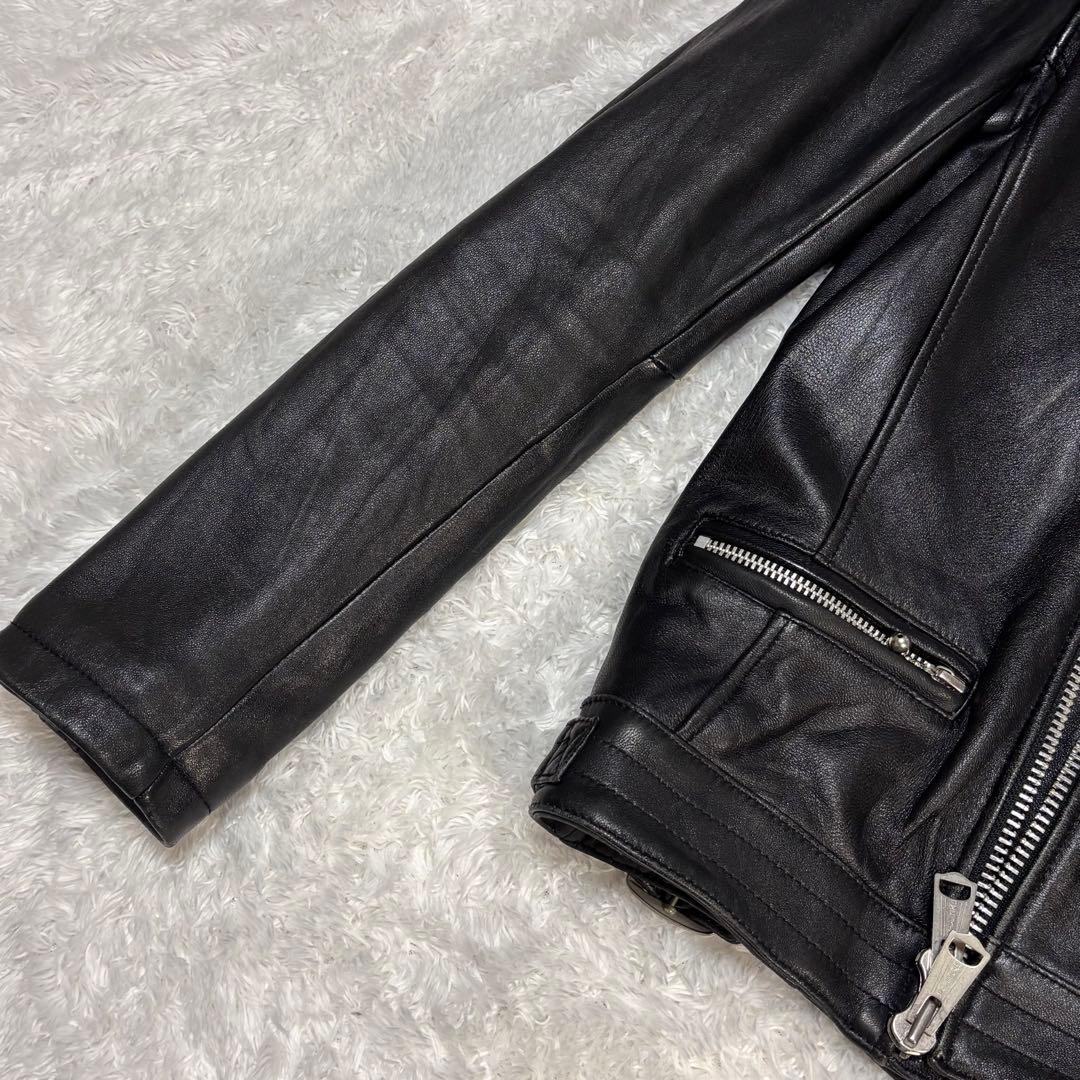 ✨美品✨ ジャックローズ 羊革 ダブルライダース サイズ3