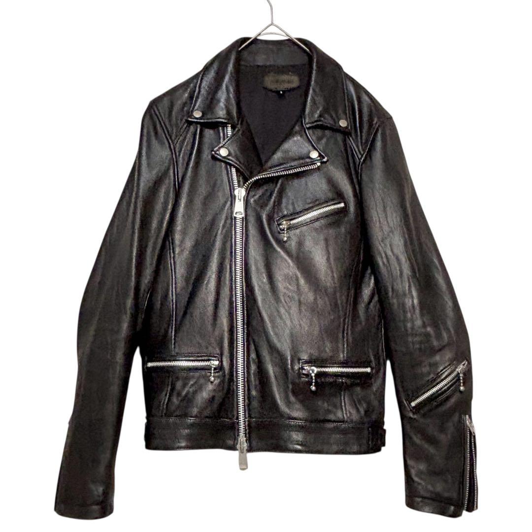 ✨美品✨ ジャックローズ 羊革 ダブルライダース サイズ3