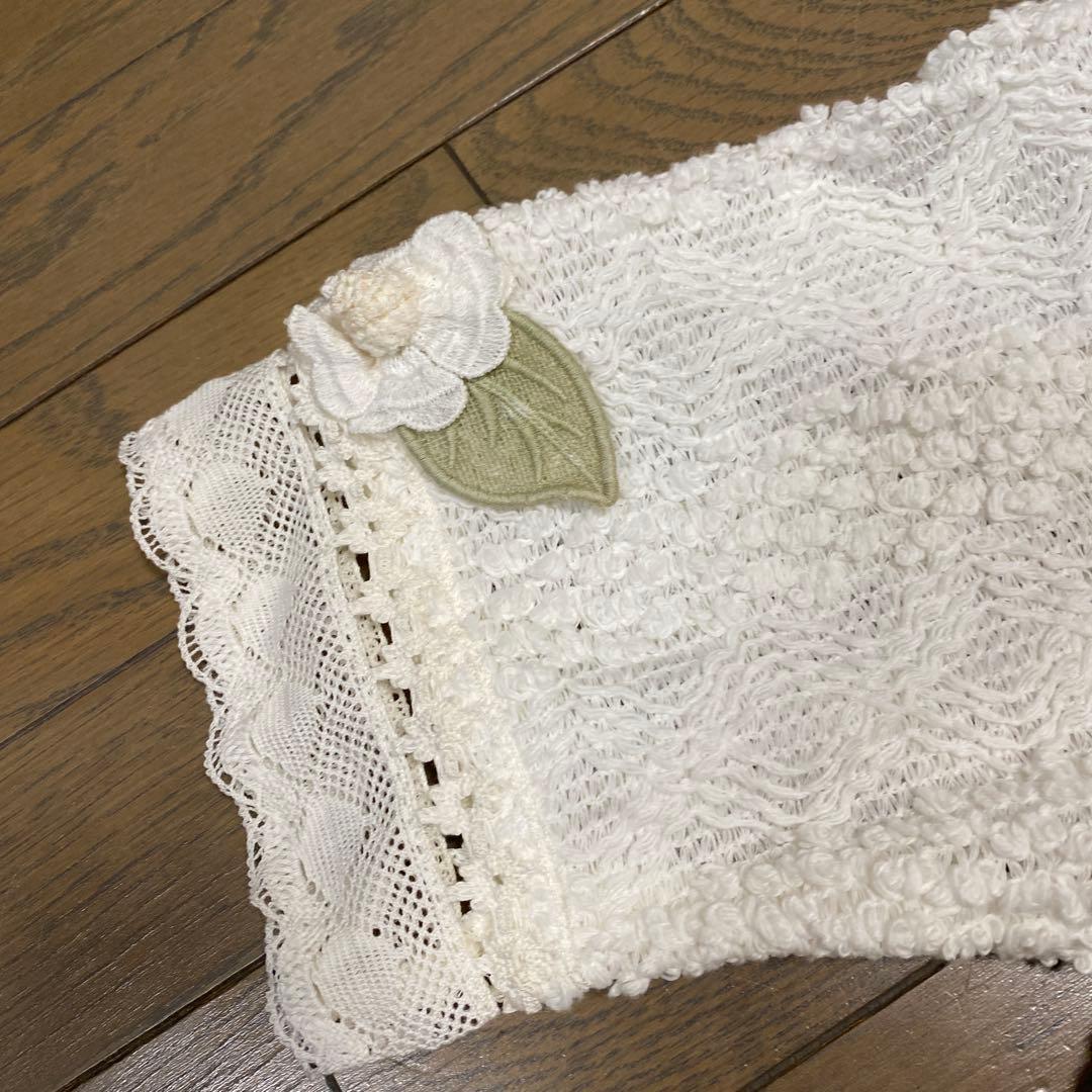 ア*ー様 ヒスクローネ　新品タグ付き　パジャマ　ルームウェア　レース　ホワイト