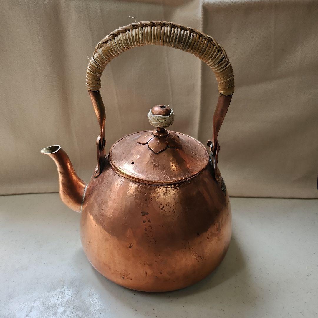 yumi　■京都 有次■ 銅 やかん 富士型 1.5L