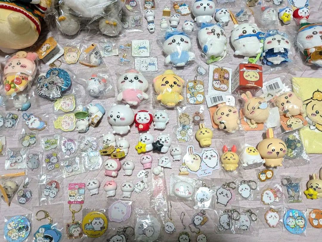 【大量お買い得！】ちいかわ　ハチワレ　うさぎ　モモンガ　まとめ売り150点以上