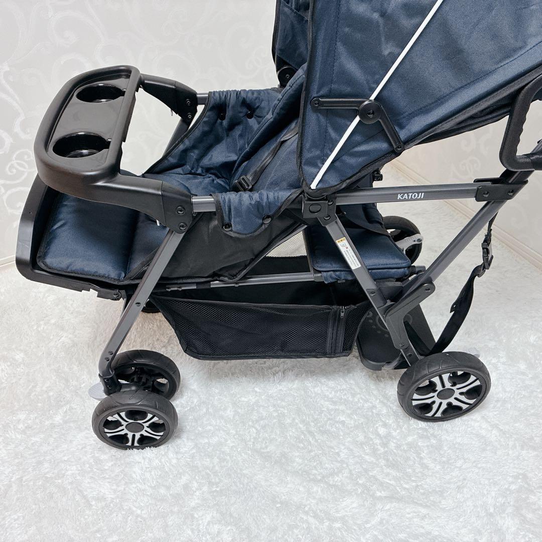 KATOJI カトージ 2人乗りベビーカー 二人でゴー 41911