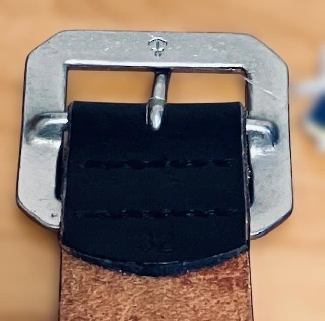 32インチPherrow's SBB1 ブラック 高級肉厚 レザー ベルト 本革