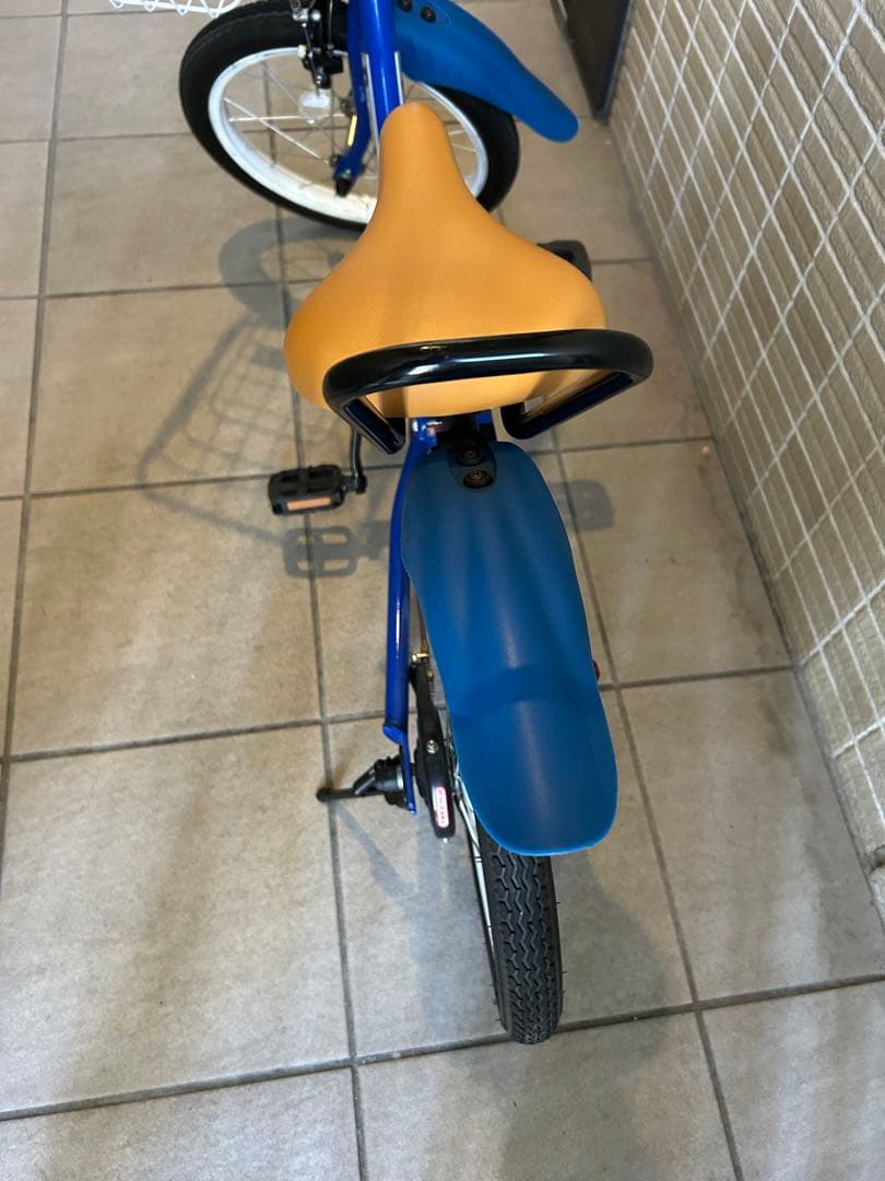 美品☆Peopleケッターサイクル16インチ子供用自転車サファイアブルー