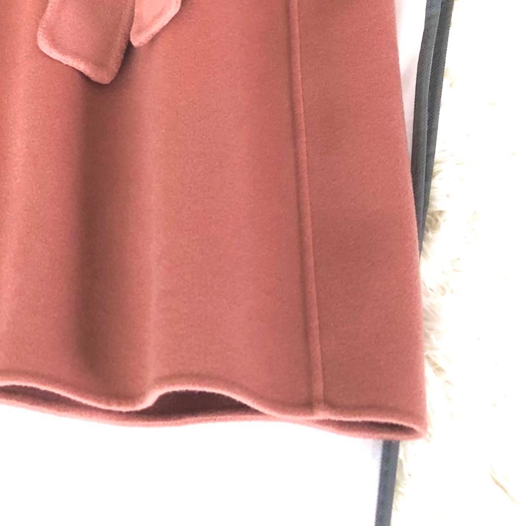 新品タグ付‼️【マックスマーラ】36希少スモーキーピンク　コート