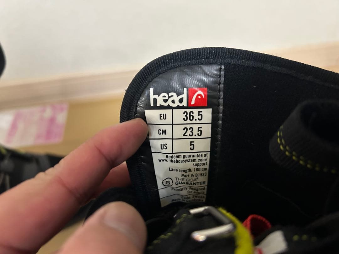 HEAD スノーボード ブーツ EIGHT BOA 23.5cm