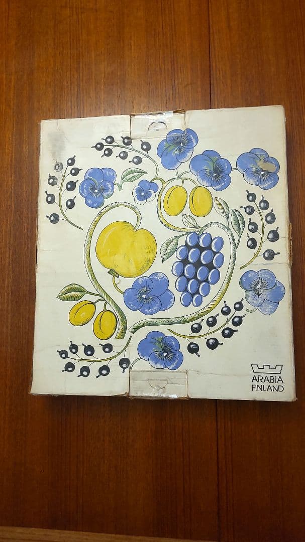 未使用/Nuutajarvi /ARABIA /Pioni /ヴィンテージ 2枚