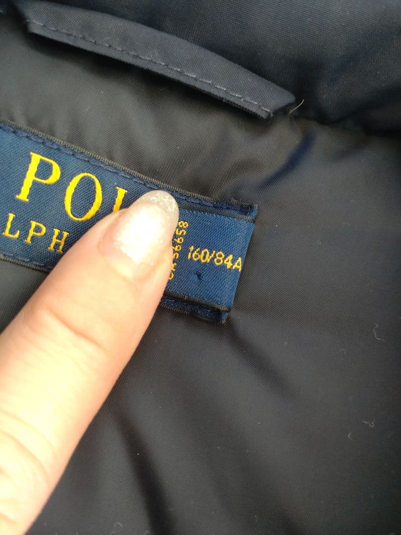 toco！Polo Ralph Lauren ネイビー ダウンベスト