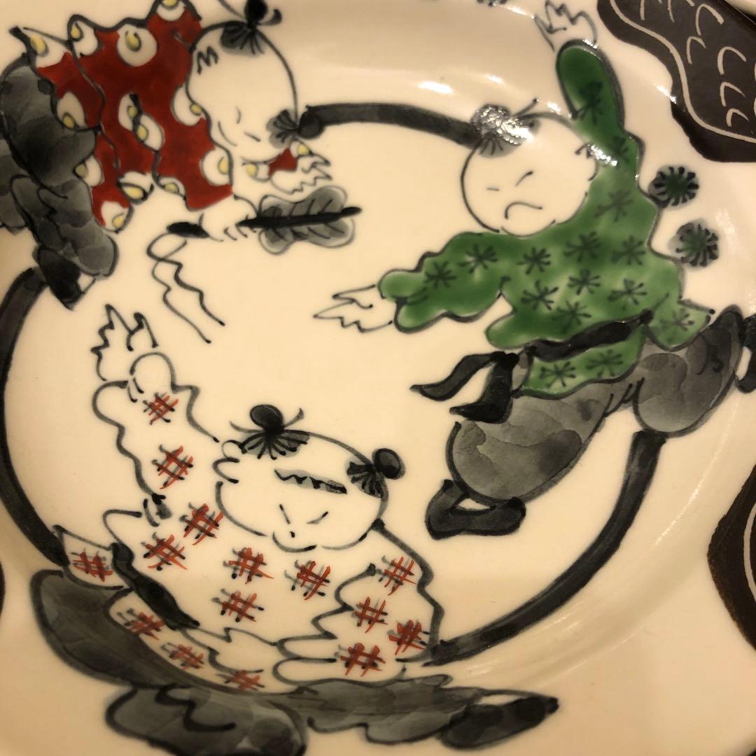 有田焼　陶祥窯　中皿　5枚　送料込み