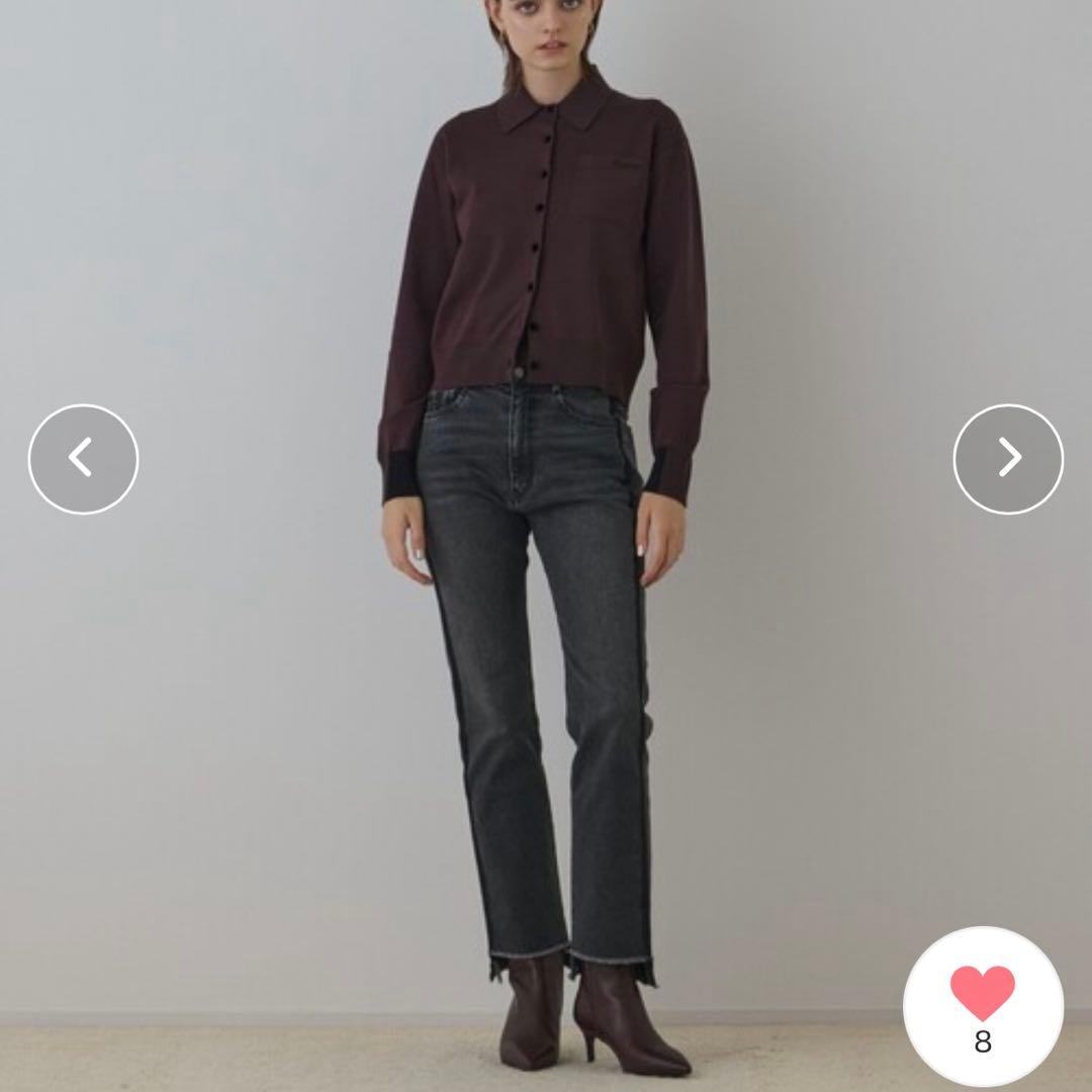 今季　Diagram ラインスリムデニムパンツ