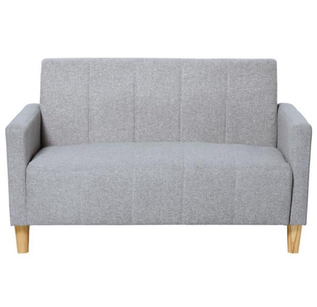 ソファ　2人掛けソファ　リビングソファ　フロアソファ　ソファー　グレー