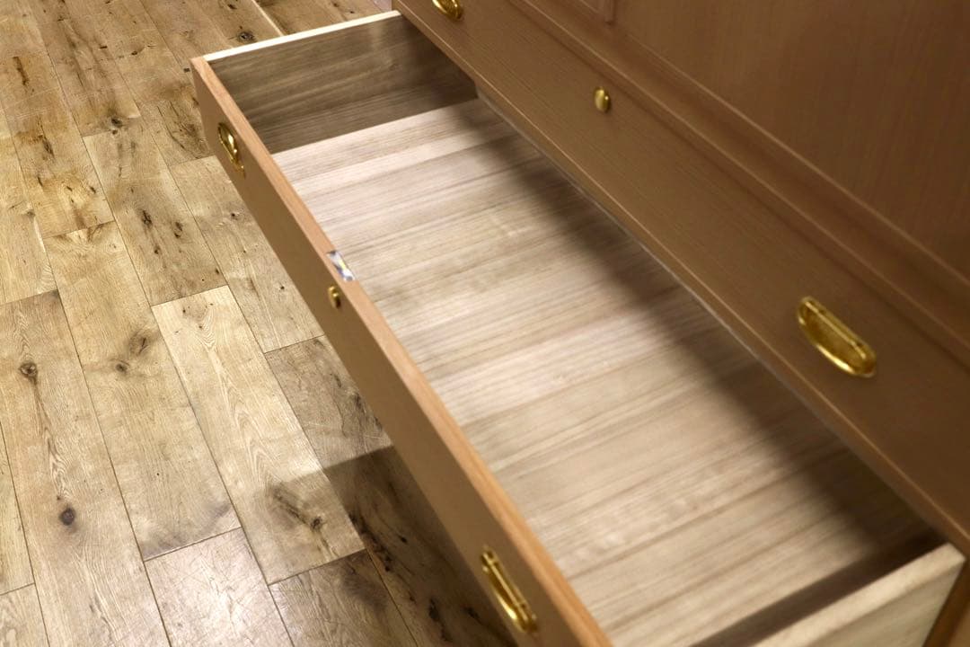 GMHK603○紀州箪笥 伝統工芸士 落合啓男 和箪笥 桐箪笥 最高級 和家具