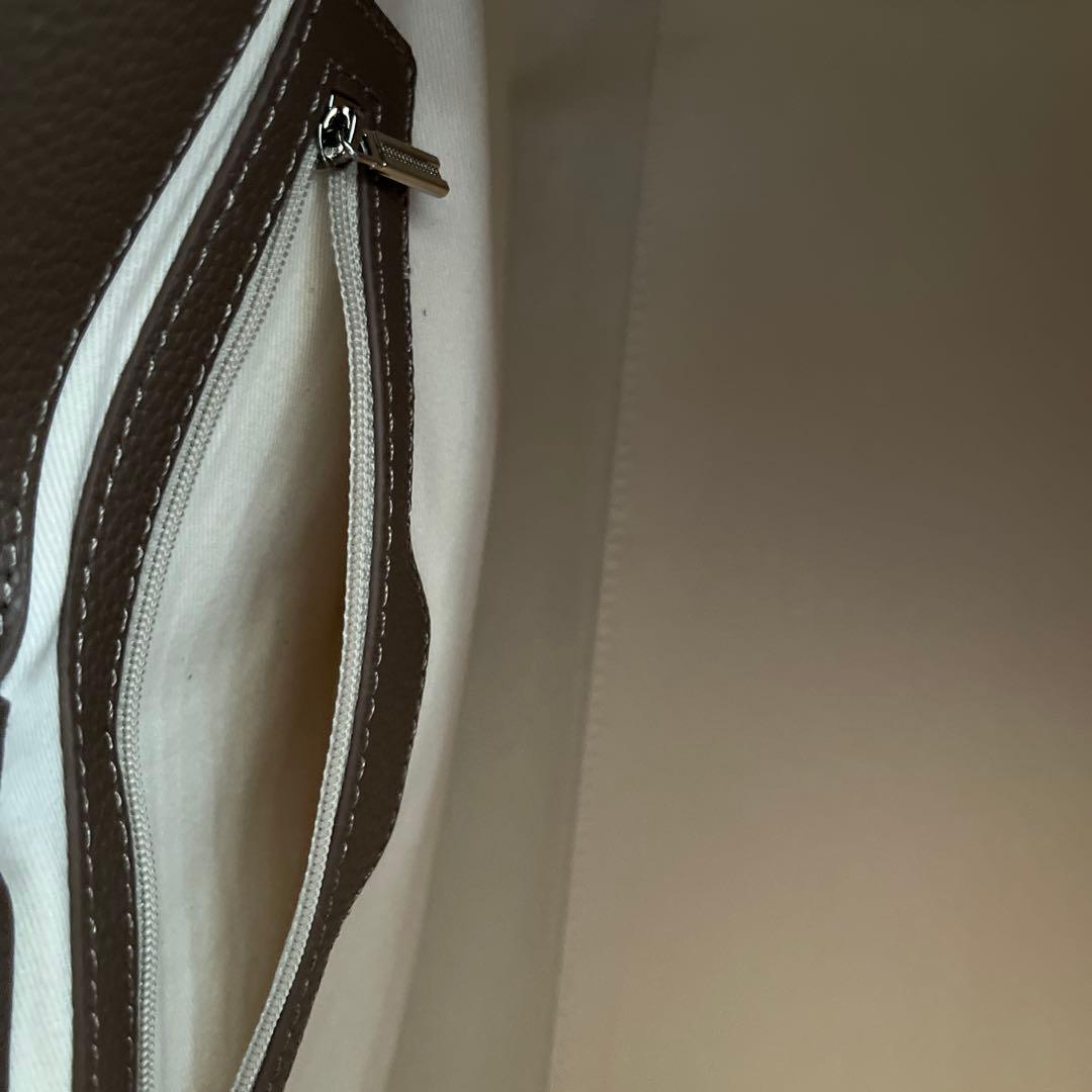 バッグ JISTORY SIDE BELT BOSTON BAG taupe brown