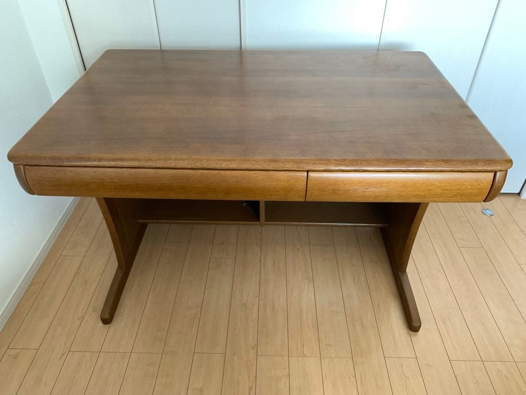 木製シンプルデスク