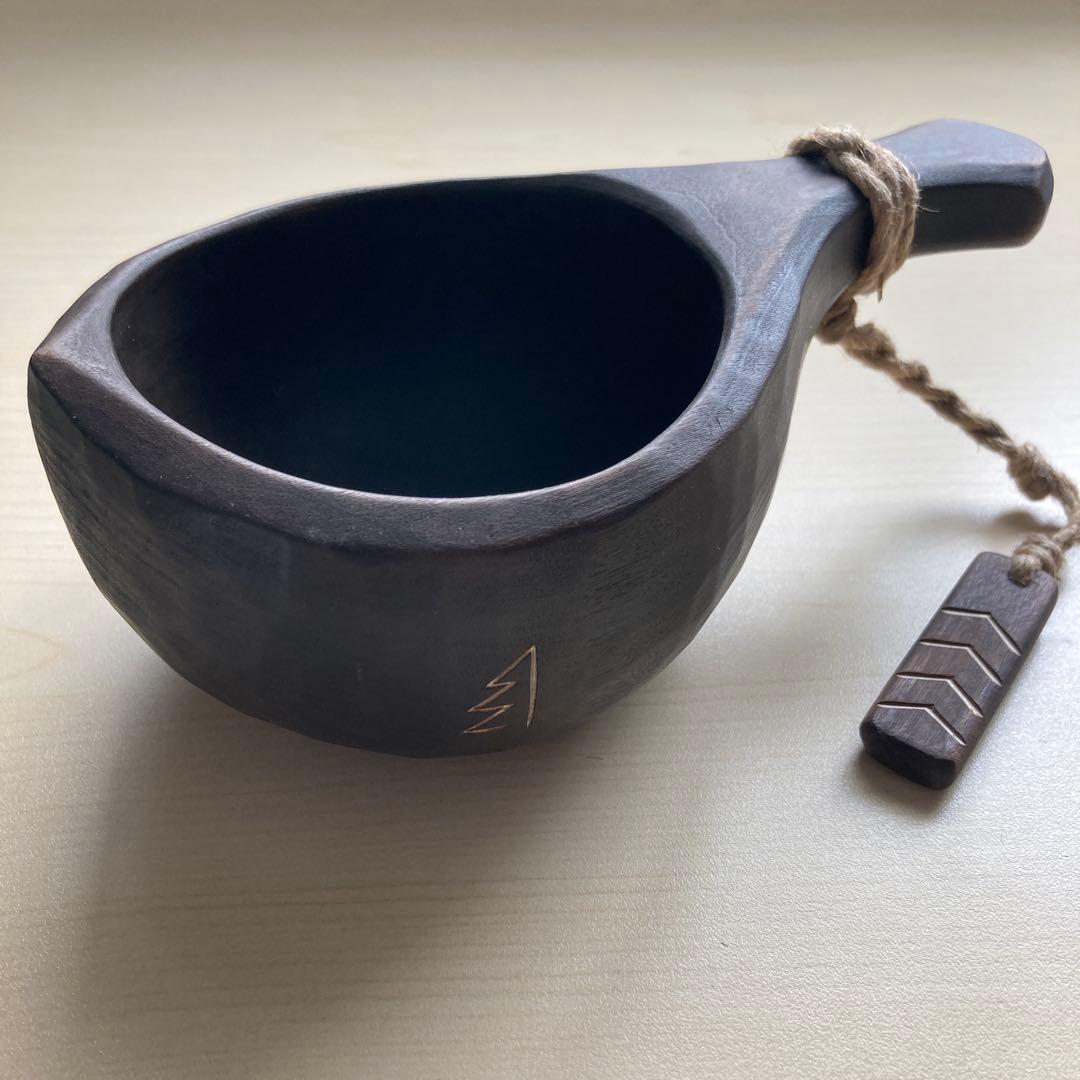 【新品】ソウルオブシベリア #1 ブラックペンダント　No.1812 ククサ