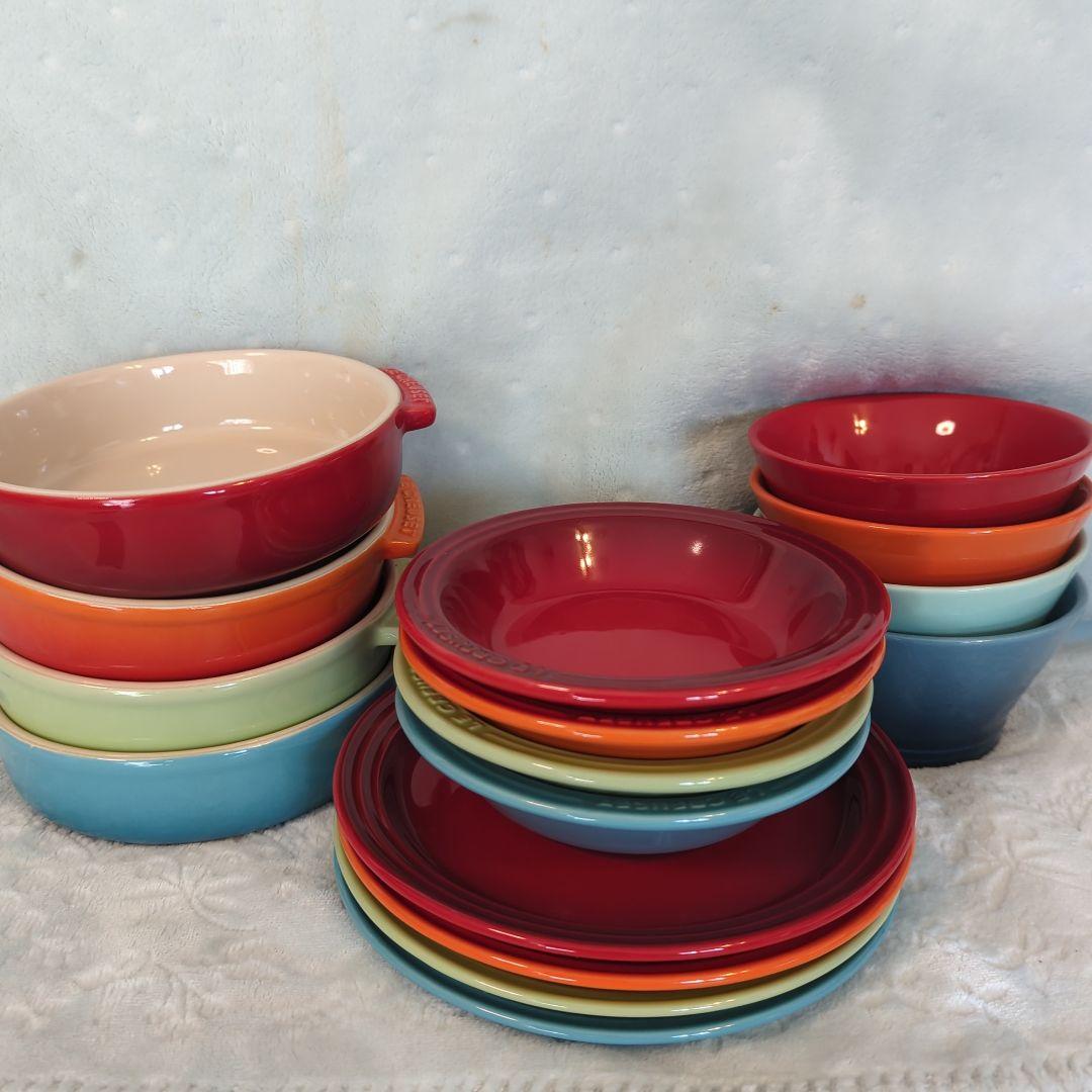Le Creuset 食器セット カラフル　4色セット