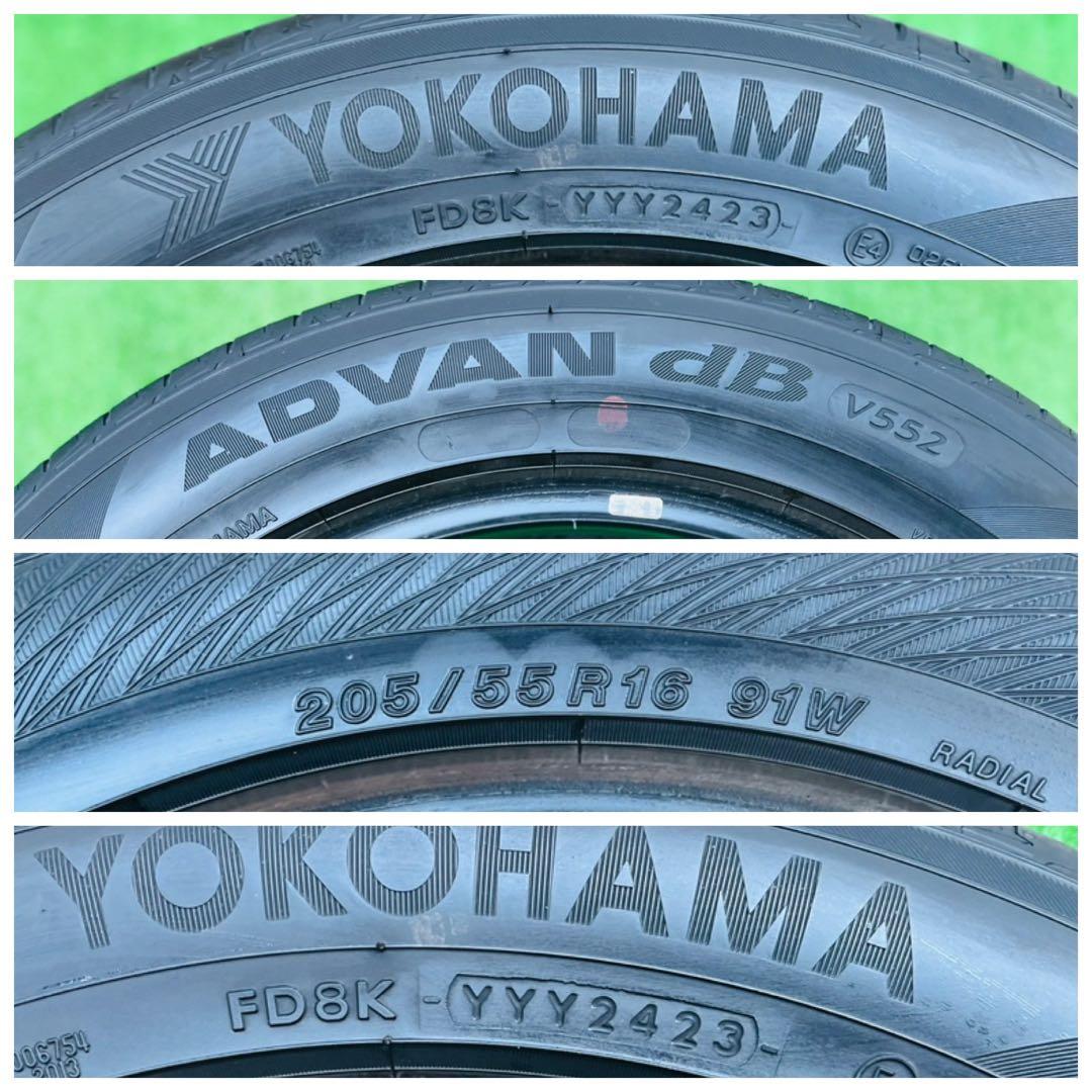 205/55R16、ヨコハマ　アドバン　dB　V552　,2023年