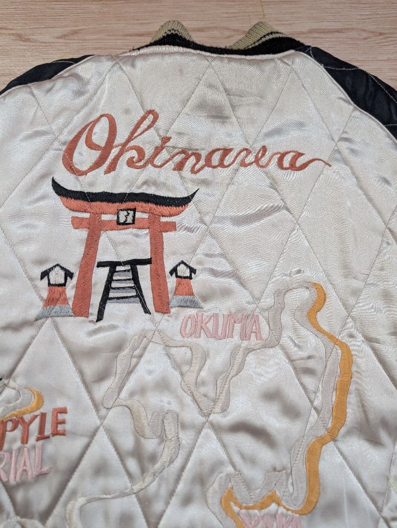 本日まで＊美品＊2004年発売　TAILOR TOYO　スカジャンL 刺繍