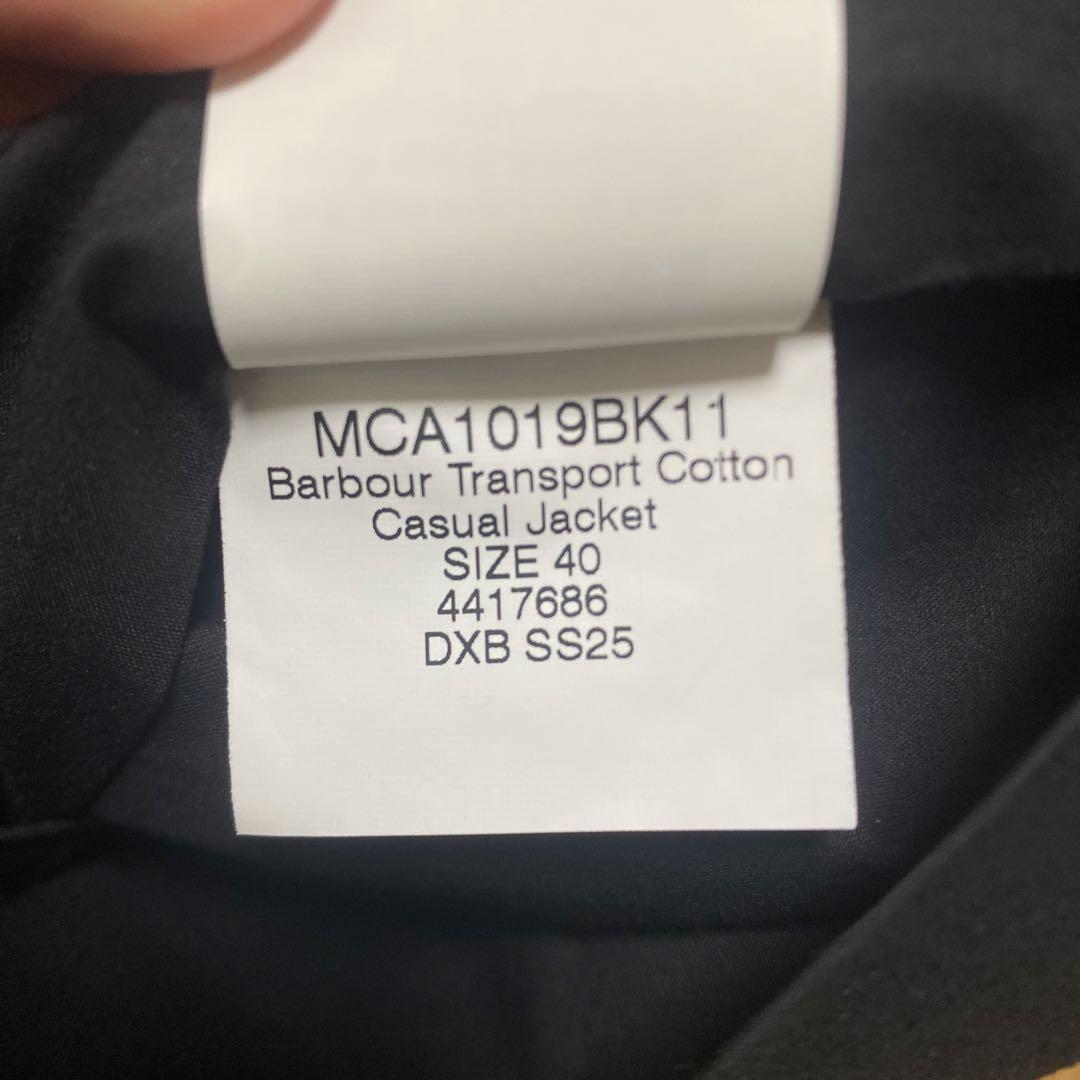 Barbour バブアー トランスポート ブラック