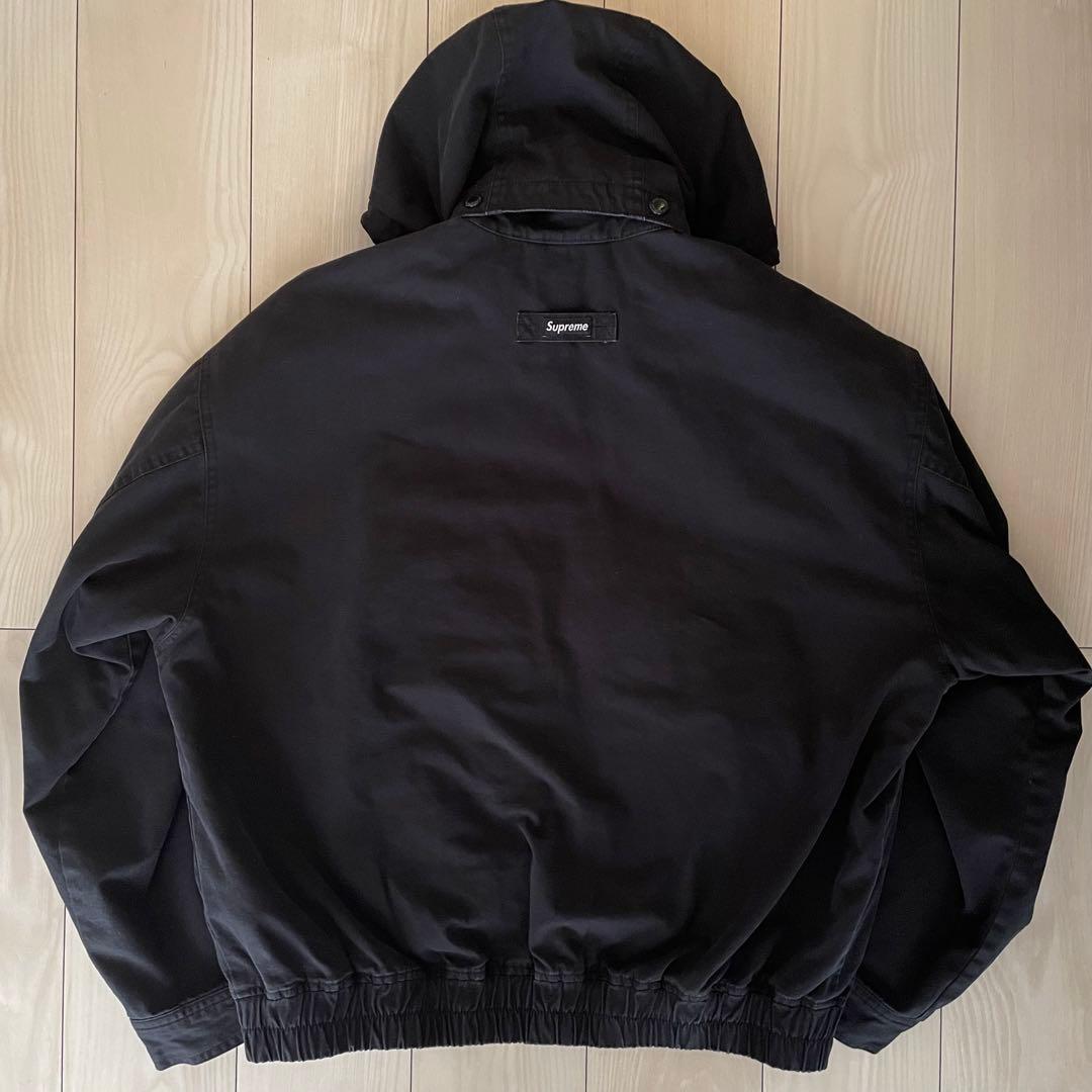 ジャケット・アウター supreme leather collar utility jacket M