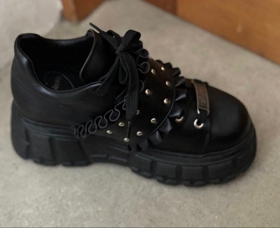 ‪‪❤︎‬pium フリルベルトボリュームスニーカー‪‪❤︎‬