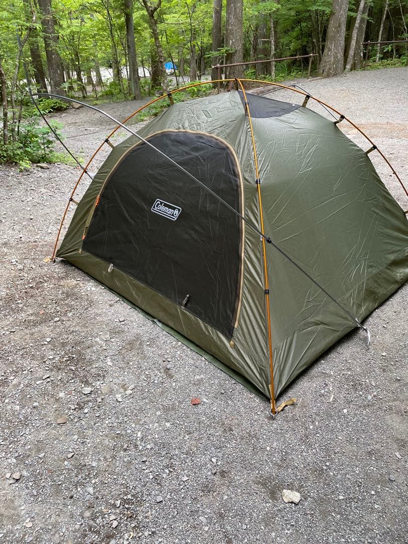 Amazon限定　Coleman ツーリングドームＬＸ　自作アルミポール付き