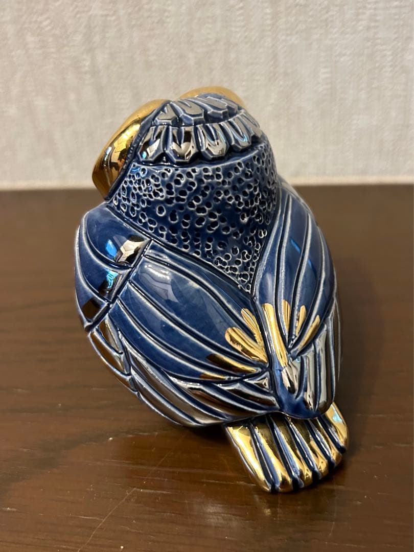 アーテサニア・リンコナダ ウルグアイ フクロウ置物 インテリア 刻銘あり