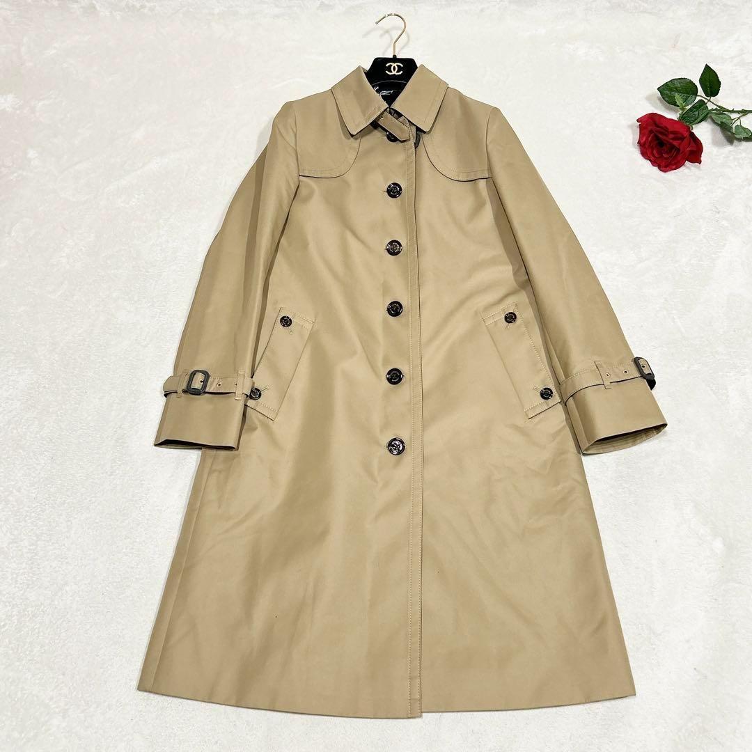 新品タグ付き✨　超希少✨　アクアスキュータム　現行　ステンカラー　コート　10