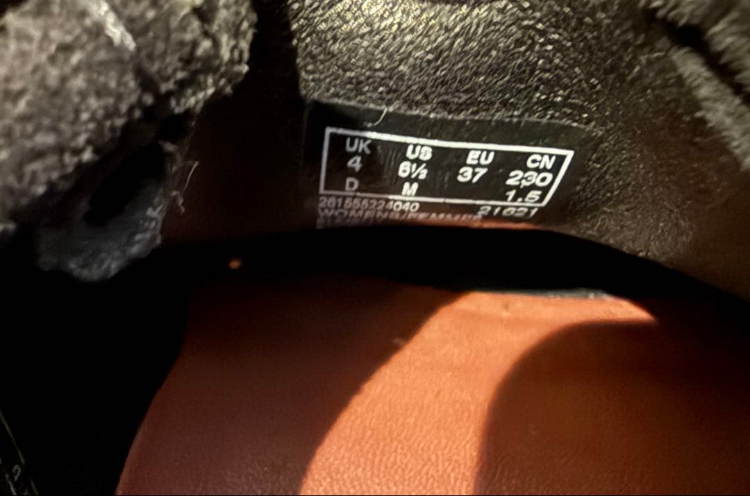 CLARKS Wallabee ブラック　23cm