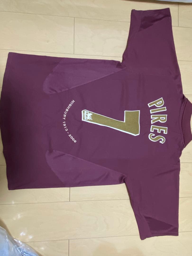 アーセナル 05/06 ハイバリーラストモデル ピレス #7 ユニフォーム