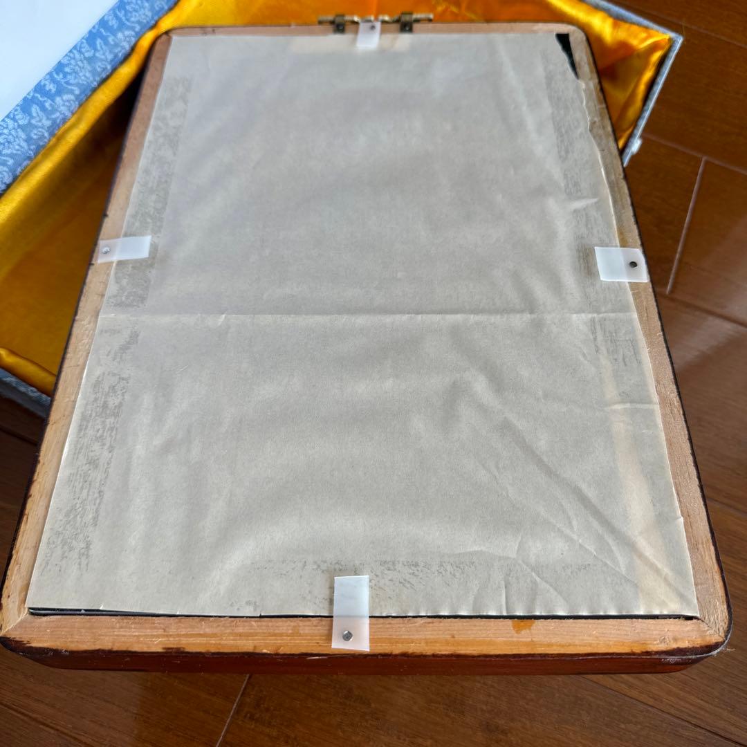 額装　魚の化石（Lophocephalus）約4千万年前 中国産