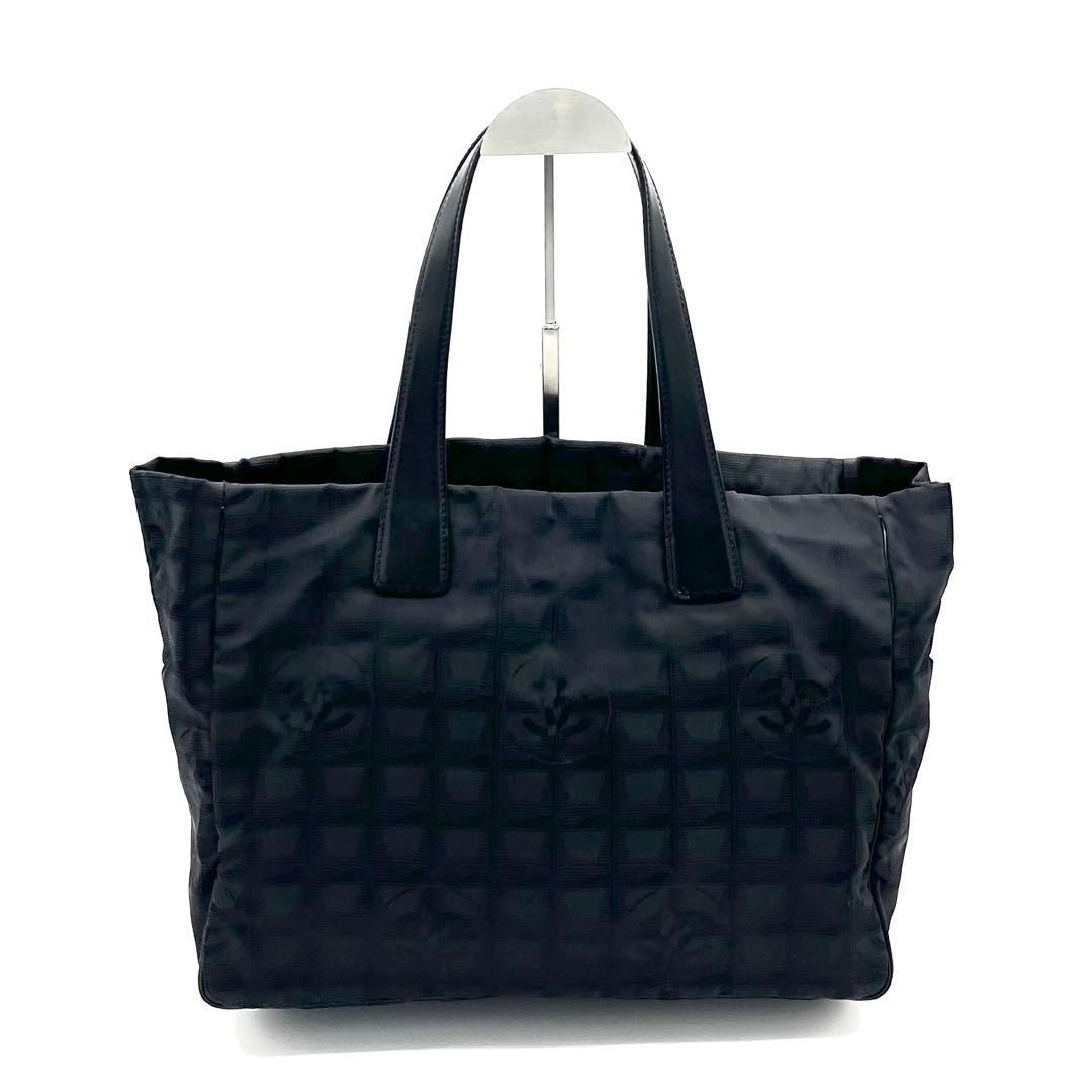 CHANEL シャネル ニュートラベルライン MM ナイロントート ブラック
