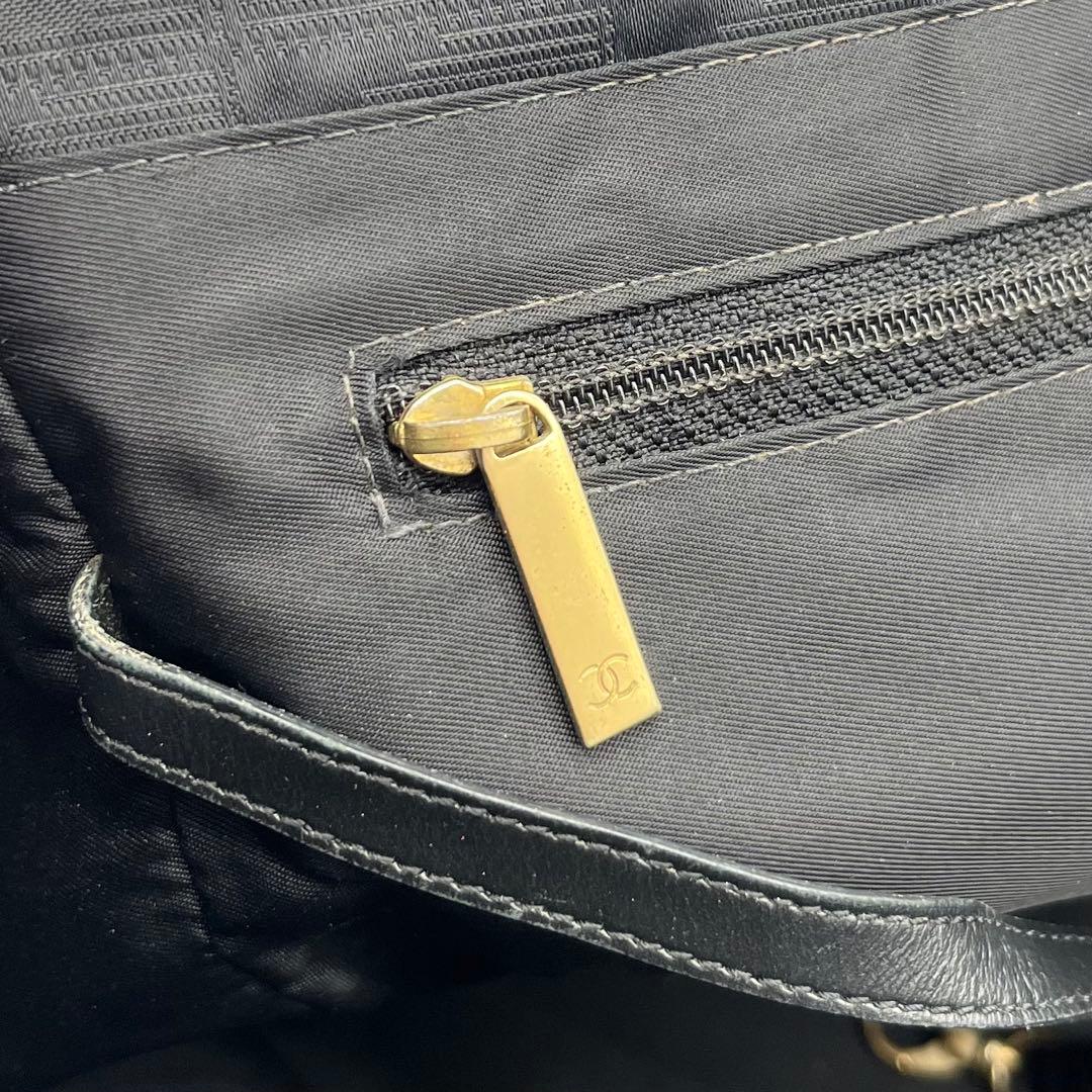 CHANEL シャネル ニュートラベルライン MM ナイロントート ブラック