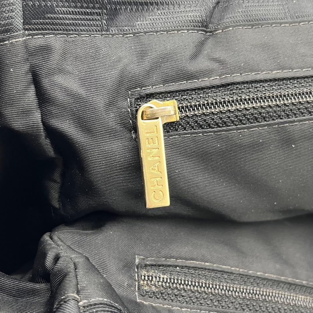 CHANEL シャネル ニュートラベルライン MM ナイロントート ブラック
