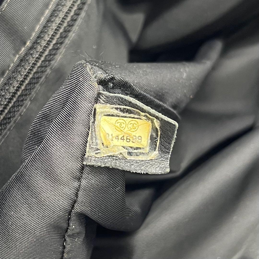 CHANEL シャネル ニュートラベルライン MM ナイロントート ブラック