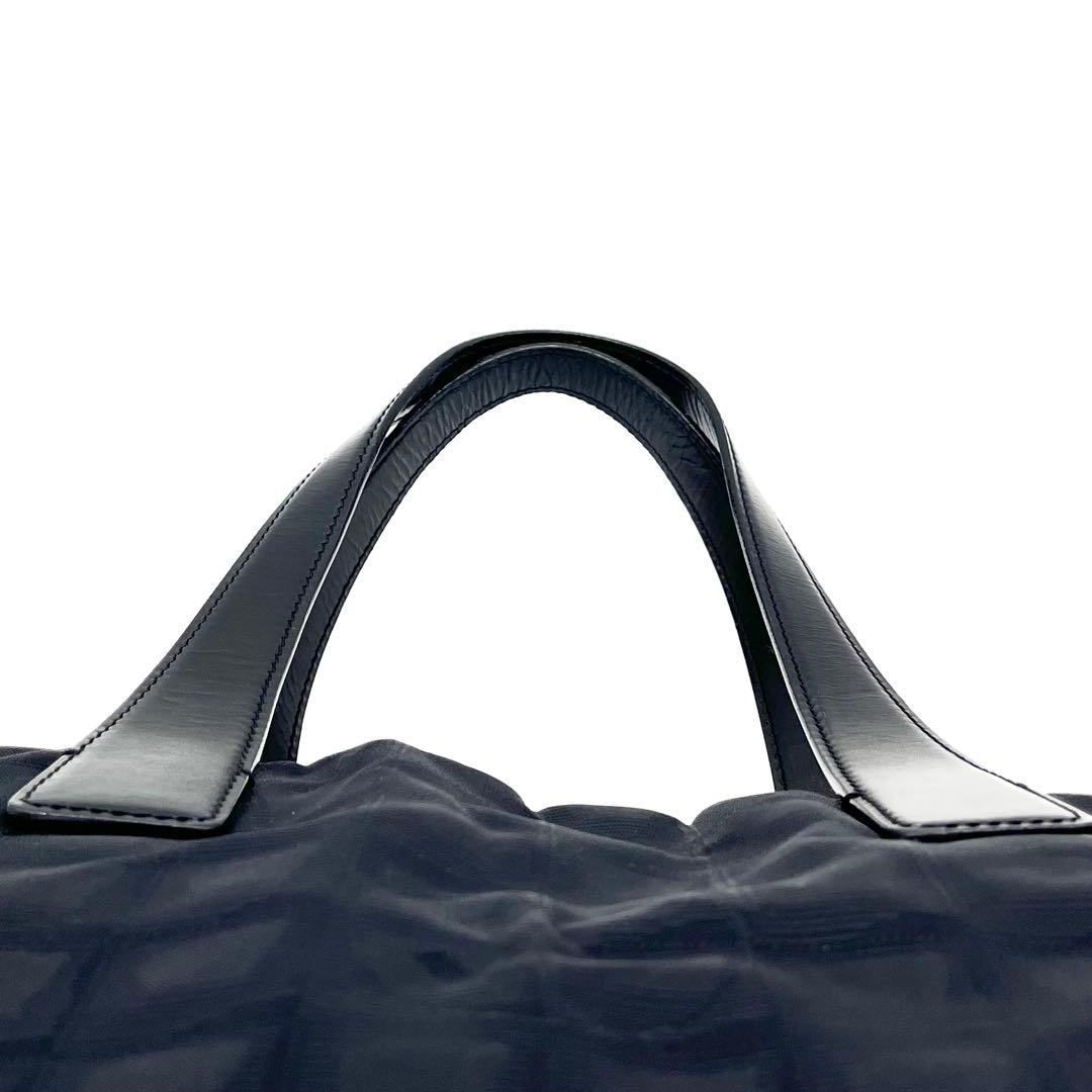 CHANEL シャネル ニュートラベルライン MM ナイロントート ブラック