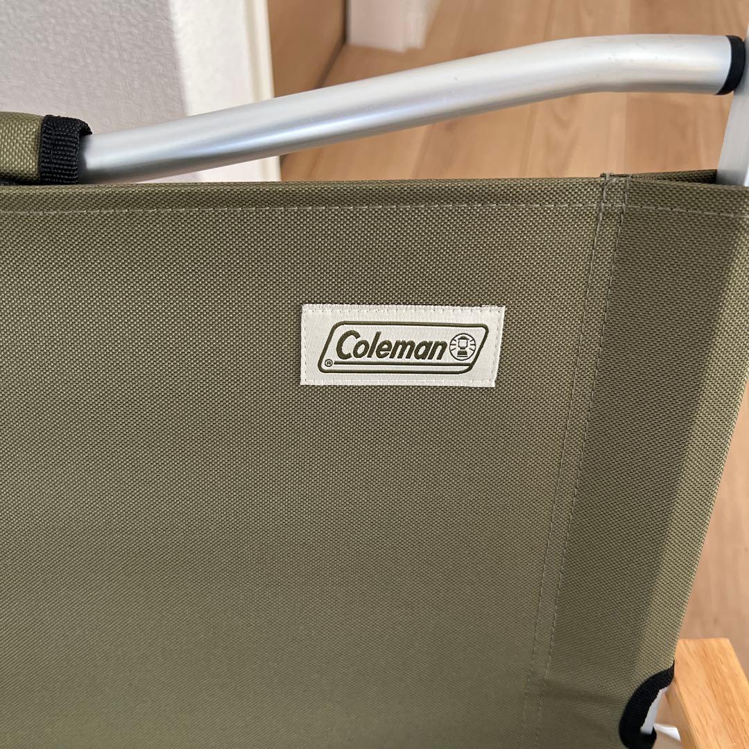 コールマン　コンパクトフォールディングチェア　ローチェア　オリーブ