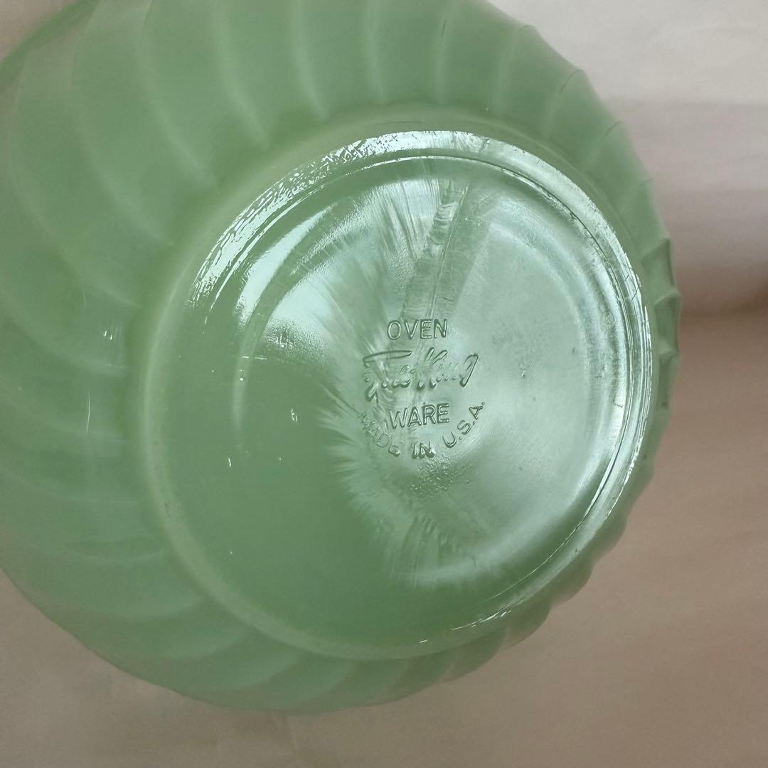 FireKingジェダイ スワール ミキシングボウル 4個セット