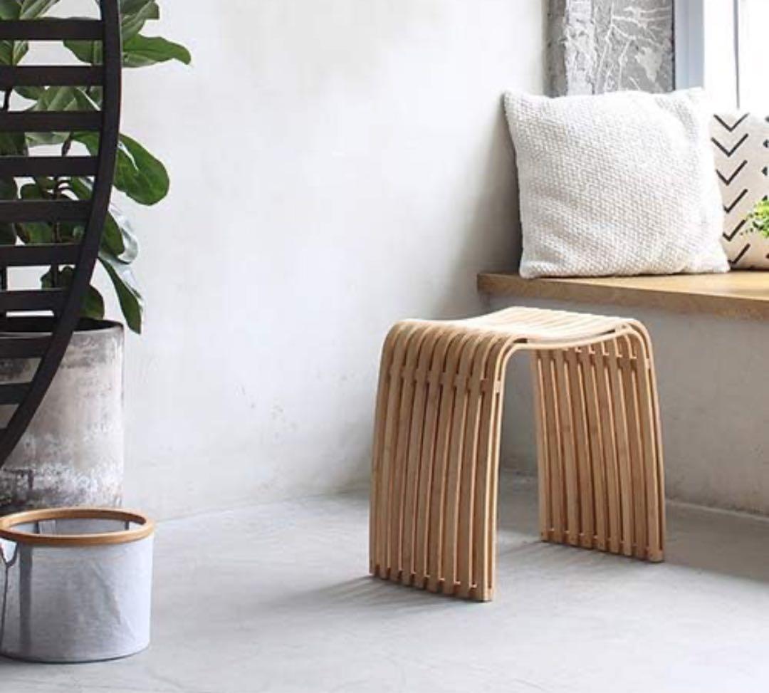 GUDEE グディ スツール 椅子 チェア ベンチスツール 竹製 木製 格子