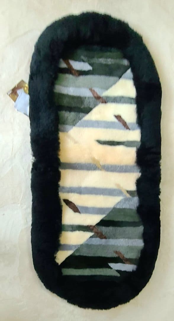 丸八真綿　ムートンラグ ① 、②　新品、未使用　まとめ2点