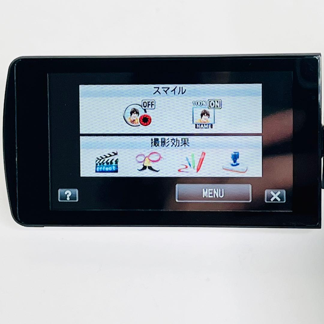 【美品】JVC Everio GZ-E265 ホワイトビデオカメラ