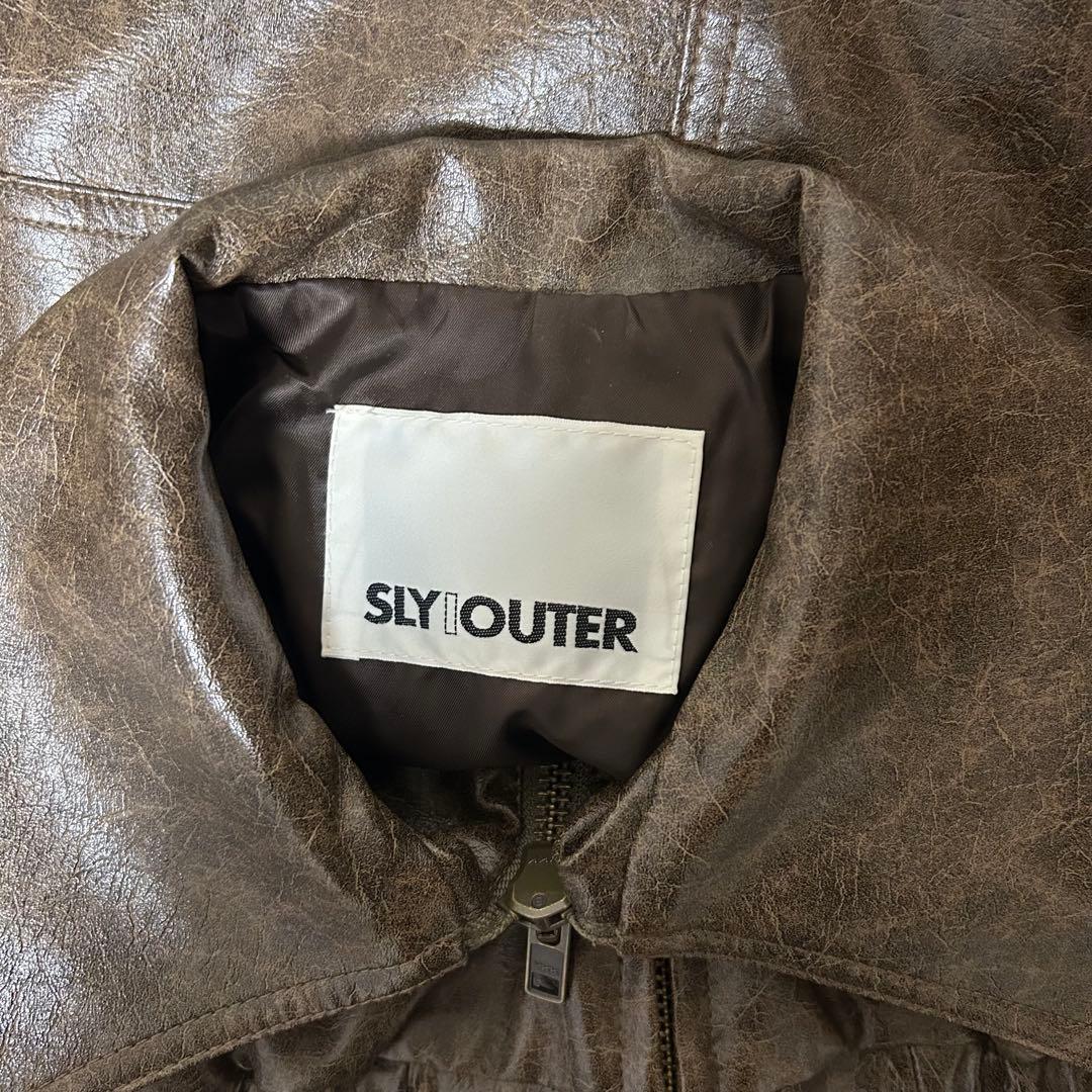 SLY アウター レジャージャケット ブラウン