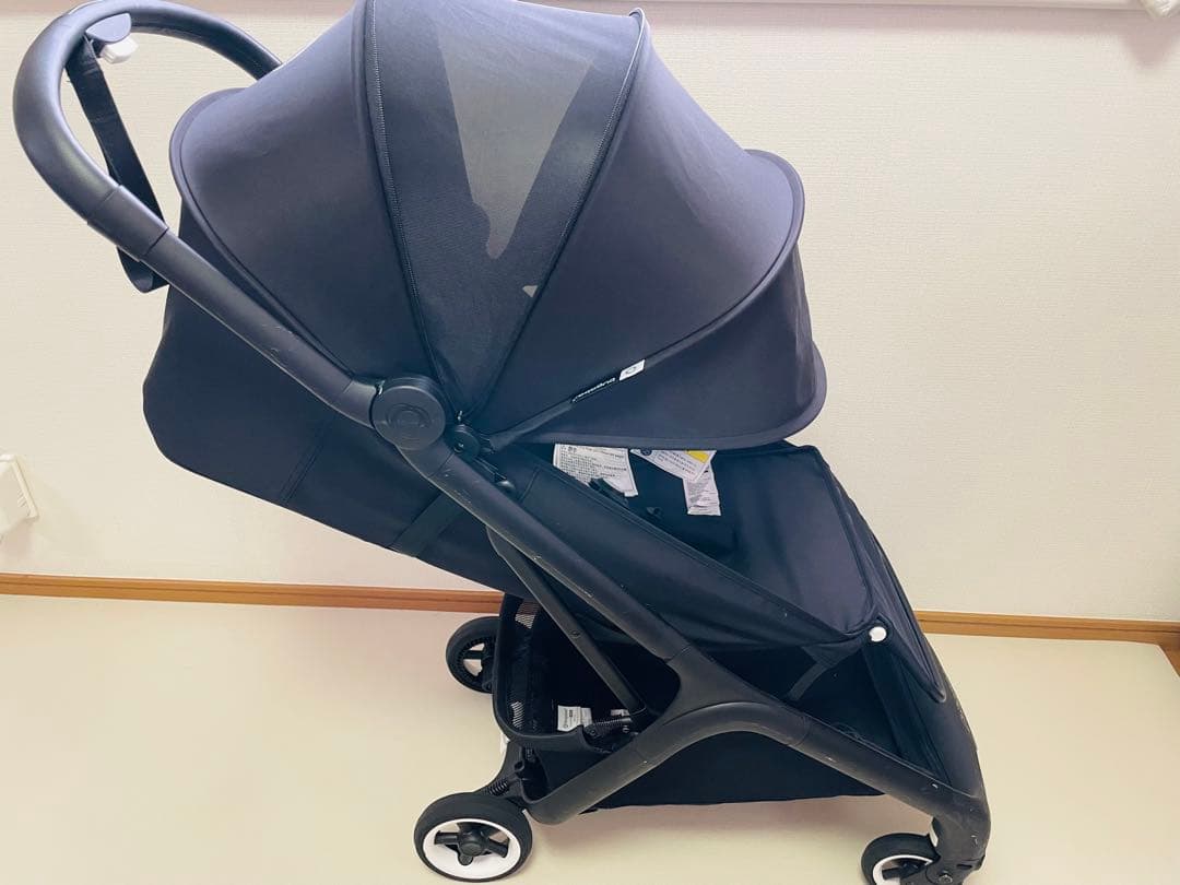 バガブー　ブラック ベビーカー 折りたたみ式