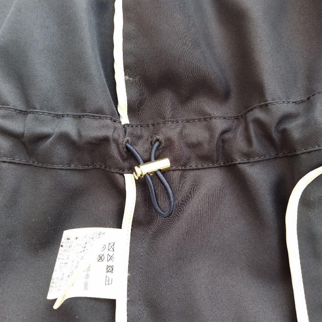 美品✨アナイ 25SS 撥水ツイルミドルスタンドコート 36 ネイビー